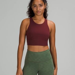 WUNDER TRAIN LONGLINE BRA *MEDIUM SUPPORT, C/D CUP Red Merlot - 6